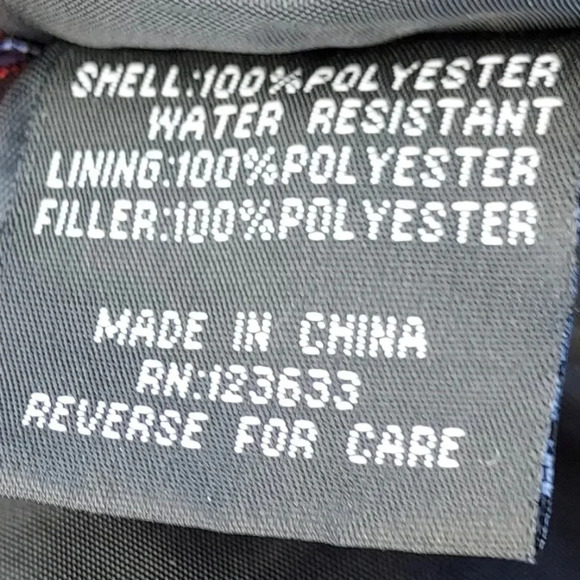 J. Whistler Waterproof Mens Bomber Jacket Size Large - Picture 8 of 10